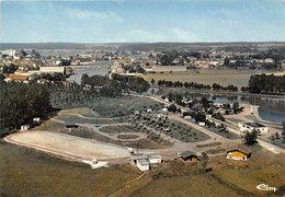 70-GRAY- VUE AERIENNE LA PLAGE ET E CAMPING DU BORD DE LA SAÔNE - Gray