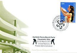 ONU New-York 2017 - Show Card Garfield-Perry March Party 23-25 March 2017 Cleveland Ohio - Cartoline Maximum