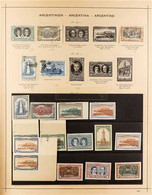 THE AMERICAS 1853-1935 MINT & USED COLLECTION In A Large "Schaubek" Printed Album. A Charming Old Time Collection, Mostl - Other & Unclassified