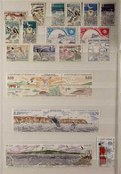 BIRDS ST-PIERRE ET MIQUELON 1958-2018 Never Hinged Mint Collection On Stock Pages, All Different, Includes 1973 Set, 197 - Ohne Zuordnung