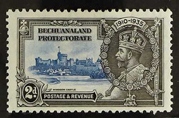 1935 SILVER JUBILEE 2d Ultramarine And Grey-black With "vertical Hairline Above St George's Chapel" Positional Variety ( - Andere & Zonder Classificatie