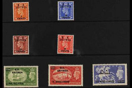 ERITREA 1951 "B.A. ERITREA" Overprinted Set, SG E26/32, Never Hinged Mint (7 Stamps) For More Images, Please Visit Http: - Italiaans Oost-Afrika