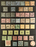 BADEN 1860 - 1868 ATTRACTIVE COLLECTION Of Mint And Used Issues With Much In Above Average Condition And Includes 1860 L - Andere & Zonder Classificatie