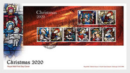 Groot-Brittannië / Great Britain - Postfris / MNH - FDC Sheet Kerstmis 2020 - Ungebraucht