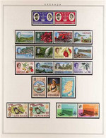 1958-70 NEVER HINGED MINT COLLECTION Largely Complete From 1958 British Caribbean Federation Set Through To 1970 Pirates - Grenada (...-1974)