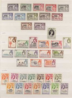 1952-1968 COMPLETE FINE MINT COLLECTION On Stock Pages, ALL DIFFERENT, Includes 1952 Opts Set, 1954 Pictorials Set, 1960 - Tristan Da Cunha