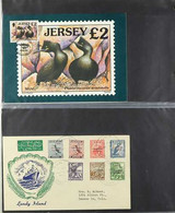 ISLANDS & IRELAND 1950's-2000's. COVERS & CARDS COLLECTION Featuring BIRDS, Mostly First Day Covers (mostly 1980s Onward - Andere & Zonder Classificatie