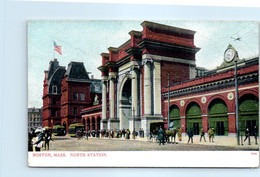 Amérique - Boston , MASS. North Station - Boston