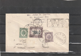 Kedah FIRST FLIGHT COVER TO Australia 1931 - Kedah