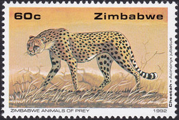 ZIMBABWE, 1992, Guépard, Gepard, Cheetah, Ghepardo, Leopardo, Animaux (faune) | Chats Sauvages | Mammifères - Félins