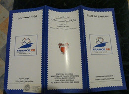 Bahrain Prospectus, Leaflet, Brochure 1998 France World Cup - Bahrain (1965-...)