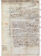 VP17.702 - MILITARIA - SAINT MARCELLIN X CHANDIEU 1838 - 2 Documents Concernant Le Garde Forestier ROCHAS à VIENNE - Documenti