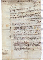 VP17.702 - MILITARIA - SAINT MARCELLIN X CHANDIEU 1838 - 2 Documents Concernant Le Garde Forestier ROCHAS à VIENNE - Documentos