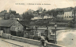 Le Blanc * 1906 * L'écluse Et Route De Poitiers * Vanne - Le Blanc