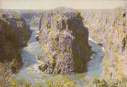 ZIMBABWE - Showing The First And Second Gorge Below The Victoria Falls Hotel 1981 - Zimbabwe