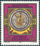 GMUNDEN V., J. - Austria 1984 Michel # 1794 ** MNH - Mathematics, Mathematician,  "Imsser Clock" - Horlogerie