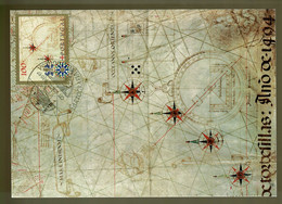 Macau. 1997, Maximum Card Cartografia Portuguesa - Cartes-maximum