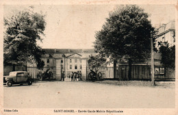 St Saint-Mihiel (Meuse) Entrée Garde Mobile Républicaine En 1945 - Edition Colin - Casernes