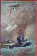War 1914 - 18, Oesterreichisch - Ungarischer Hydroplan , K.u.K. Kriegsmarine Rotes Kreuz Postkarte Nr.158 - War 1914-18