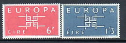 Ireland 1963 Europa Set Of 2, MNH, SG 195/6 - Gebruikt