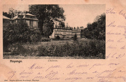 57 / HAYANGE / CHATEAU / CARTE PRECUREUR ALLEMANDE - Hayange