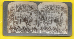 PALESTINE Jerusalem Throngs Coming For Sacrifice Outside The Eastern Wall - Stereo-Photographie