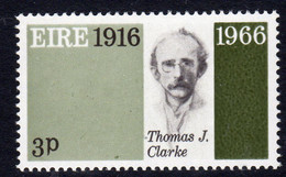 Ireland 1966 Easter Rising Centenary 3d Thomas Clarke, MNH, SG 214 - FDC