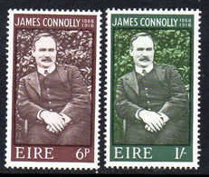Ireland 1968 Birth Centenary Of James Connelly Set Of 2, MNH, SG 245/6 - FDC