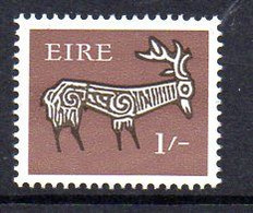 Ireland 1968-70 Sterling 'Gerl' Definitives, 1/- Value, Hinged Mint, SG 258 - FDC