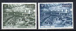 Ireland 1969 50th Anniversary Of Dail Eireann Set Of 2, MNH, SG 265/6 - Used Stamps