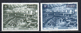 Ireland 1969 50th Anniversary Of Dail Eireann Set Of 2, MNH, SG 265/6 - Oblitérés