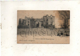 Bidache (64) : Le Château En Ruine En 1913 (animé) ETAT PF. - Bidache