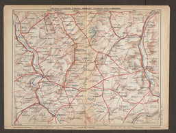 CARTE PLAN 1920 - FRESNES En WOEVRE - SAINT MIHIEL - COMMERCY - LIVERDUN - PONT A MOUSSON - Topographical Maps