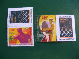 POLYNESIE POSTE ORDINAIRE N° 625/626 AVEC VIGNETTE NEUFS** LUXE - MNH - FACIALE 3,10 EUROS - Unused Stamps