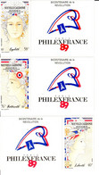 1989 - Expo PHILEXFRANCE 89 - 3 Timbres Bicentenaire Révolution Française - Unused Stamps