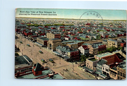 Amérique - Bird's Eye View Of New Orleans. La  Showing The Historical French Quarters - New Orleans