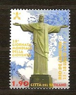 Vaticaan Vatikaan 2013 Rio JMJ  (°) Oblitéré Used  Nominale 1,90 Euro - Usati