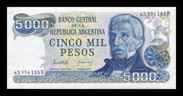 Argentina 5000 Pesos 1976-1983 Pick 305b(2) Serie B SC UNC - Argentine