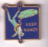 H117 Pin's PLONGEE CLUB NAUTIQUE DE NANCY ASSP Meurthe Moselle Achat Immédiat - Tauchen