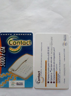 COTE D IVOIRE PREPAID CONTACT 5000F UT VALID 31.12.2002 - Costa D'Avorio