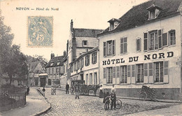 Noyon          60           Hôtel Du Nord        (voir Scan) - Noyon