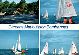 4547 Carte Postale CARCANS MAUBUSSON BOMBANNES  Joie De La Voile    33 Gironde - Carcans