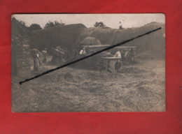 Carte Photo -    Agricole - Moisson  , Battage  ,  Batteuse - Sonstige & Ohne Zuordnung