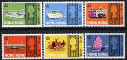 Hong Kong 1968 Sea Craft Set Of 6 U/M, SG 247-52 - Ungebraucht