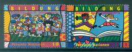 Nations Unies Vienne  1999 - Y & T N. 316/17 -  L'Education - Ungebraucht