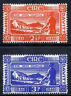 Ireland 1946 Davitt & Parnell Set Of 2 U/M SG 138-39 - Unused Stamps