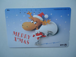 JAPAN   USED  CARDS   CHRISTMAS   111-47 - Navidad