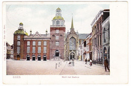 Goes - Markt Met Stadhuis - 1938 - Goes