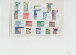 Collezione Small Di 47 Stamps** Dal 1956 Al 1973  Spezzature - Sammlungen