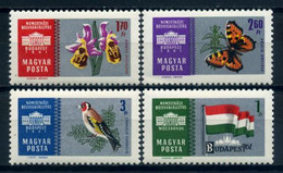 Hungary 1961 Hungria / Birds Butterflies Flowers MNH  Vögel Blumen Schmetterlinge / Jb19  10-2 - Sin Clasificación